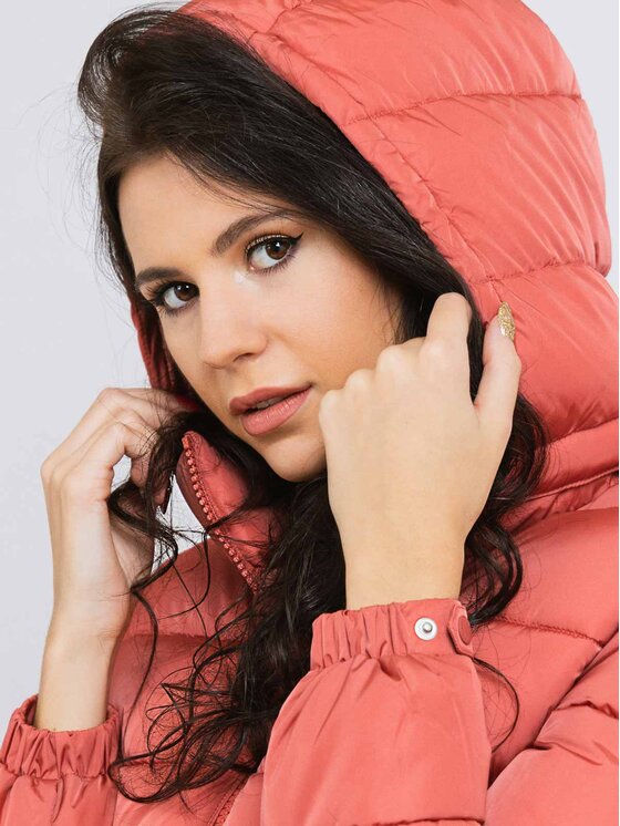 Save The Duck Save The Duck Kurtka zimowa D35620W-MEGA13-70012 R. 3/L Czerwony Regular Fit