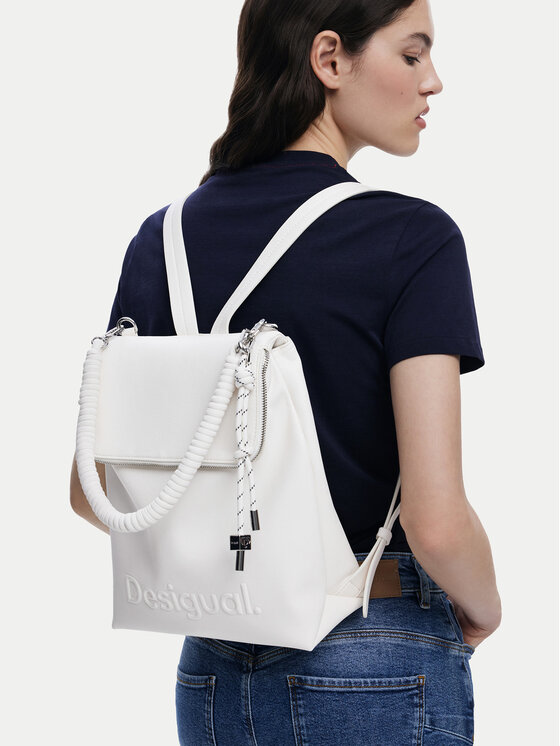 Desigual Desigual Σακίδιο Half Hampton 25SAKP45 Εκρού