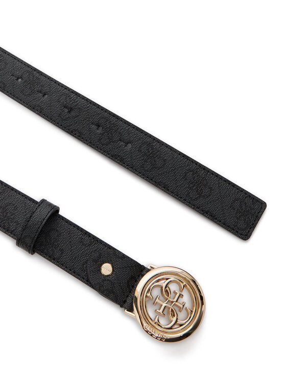 Guess Guess Sieviešu josta BW9357 P6230 Melns