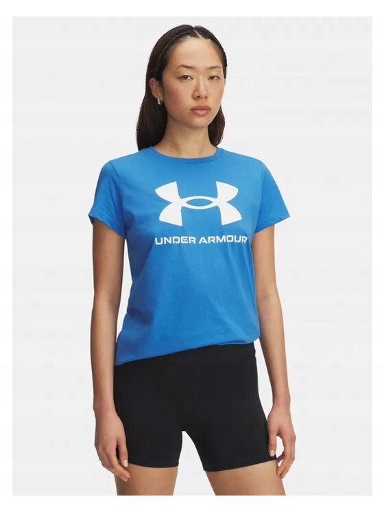 Under Armour Under Armour T-Shirt UA-1356305-402 Niebieski Active Fit
