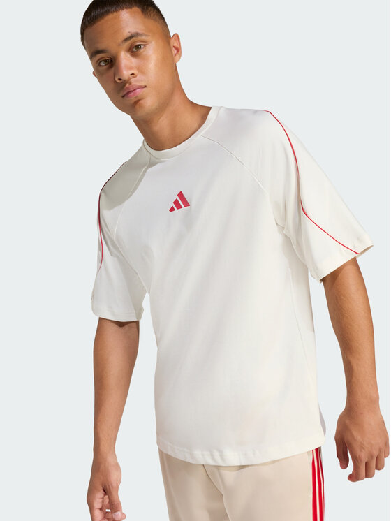adidas adidas T-Shirt Stadium Tee Biały Regular Fit