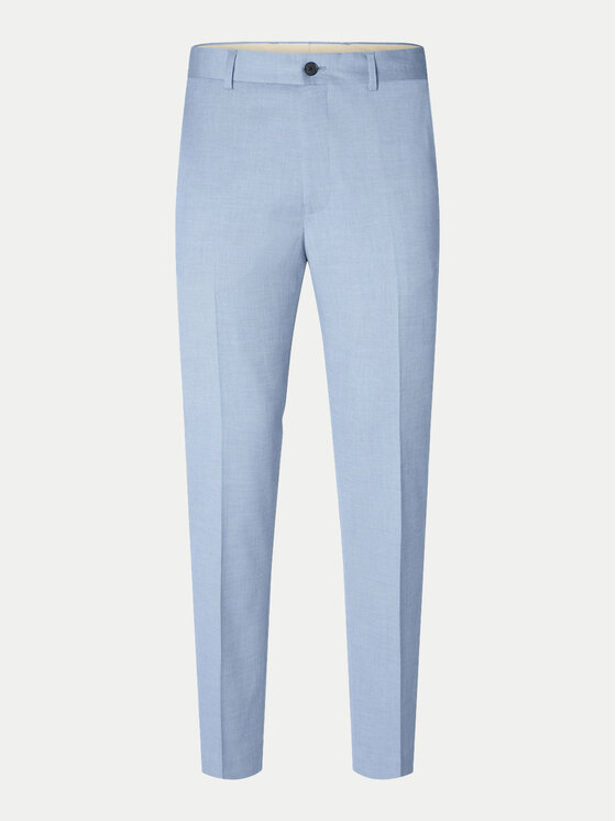 Selected Homme Selected Homme Pantaloni de costum 16092419 Albastru celest Slim Fit