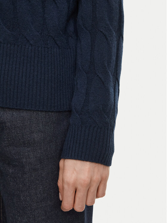 Tommy Hilfiger Tommy Hilfiger Кардиган Soft WW0WW52191 Тъмносин Regular Fit