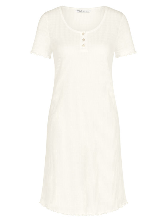 Triumph Triumph Camicia da notte Mix & Match 10227255 Bianco Regular Fit