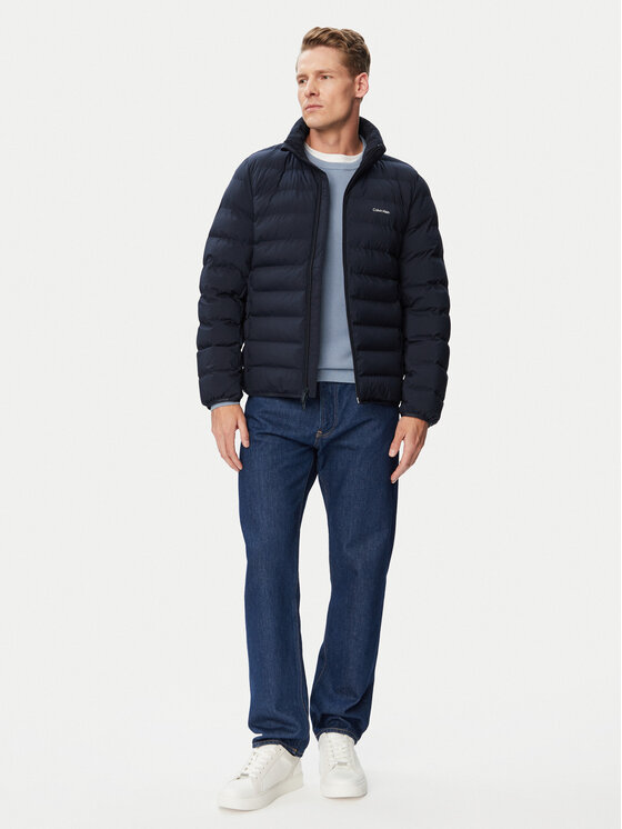 Calvin Klein Calvin Klein Übergangsjacke Classic LV04LG503G Dunkelblau Classic Fit