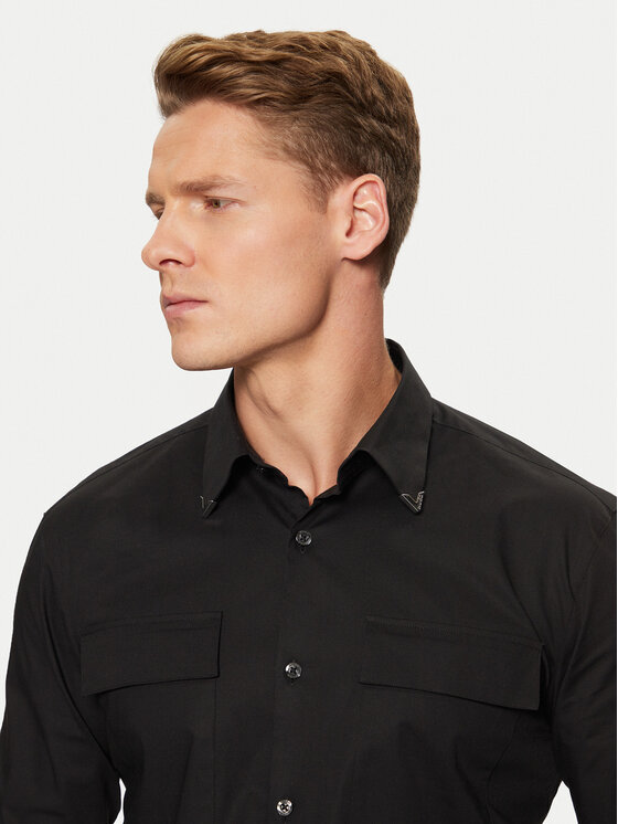 HUGO HUGO Košulja Ermetal 50534281 Crna Slim Fit