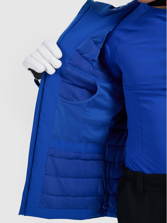 4F 4F Kurtka narciarska SKIWEAR Niebieski Regular Fit