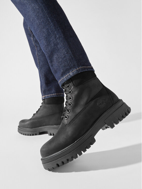 Botte fashion timberland noir