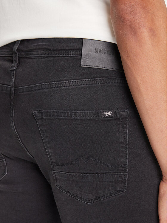 Mustang Mustang Jeansy Vegas 1016794 Czarny Slim Fit