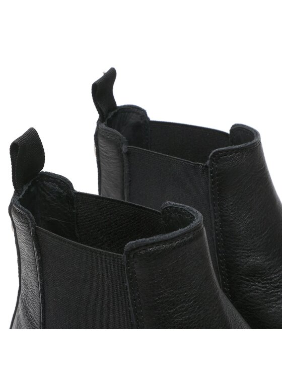 KARL LAGERFELD KARL LAGERFELD Kotníková obuv s elastickým prvkem KL53340 Černá