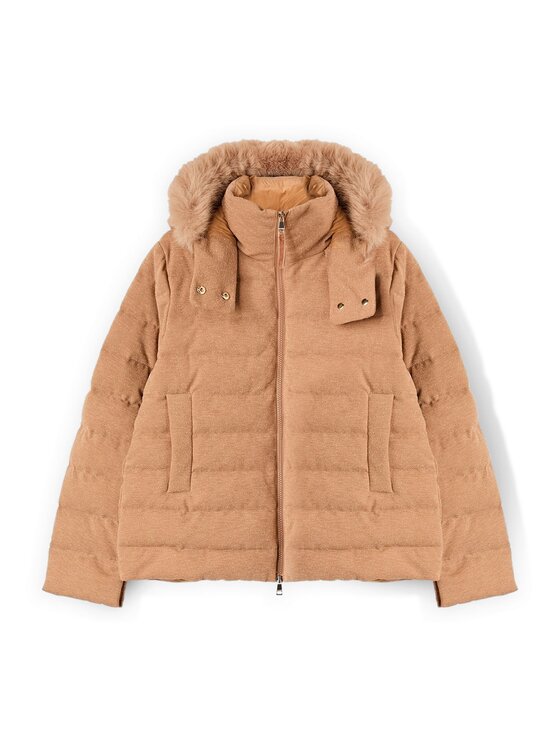 Motivi Motivi Giubbotto piumino F064Q000709N012 Écru Over Fit