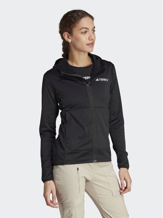adidas adidas Суитшърт Terrex Xperior IB1823 Черен Slim Fit
