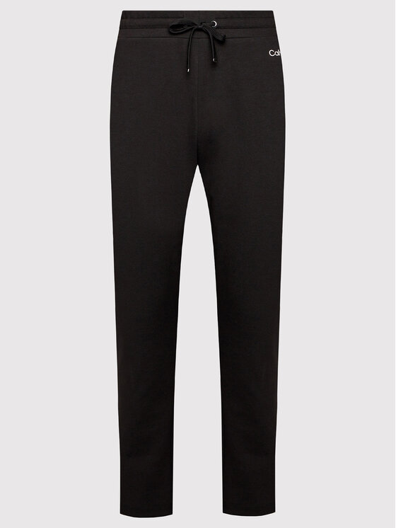 Calvin Klein Curve Calvin Klein Curve Pantaloni trening Inclusive Mini Logo K20K203705 Negru Regular Fit