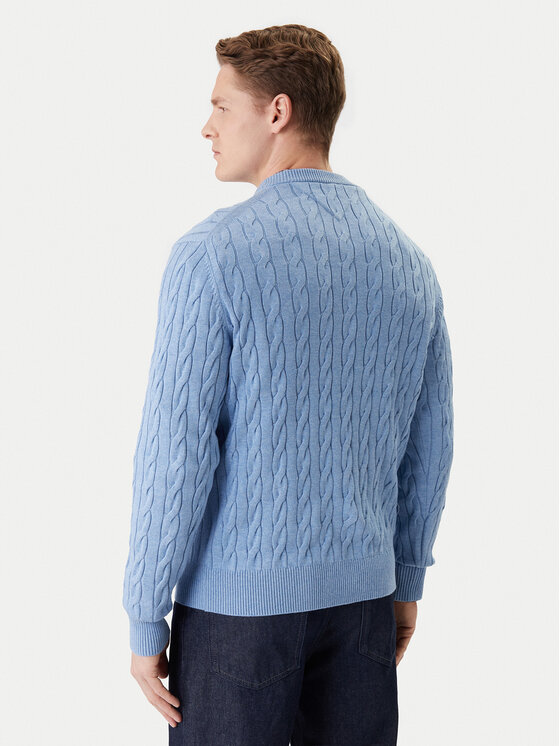 Tommy Hilfiger Tommy Hilfiger Пуловер MW0MW33132 Син Regular Fit