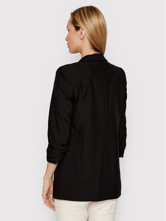 Pieces Pieces Marynarka Boss 17090996 Czarny Regular Fit