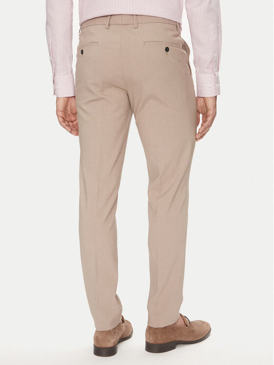 Lindbergh Lindbergh Abito completo 30-61040 Beige Slim Fit