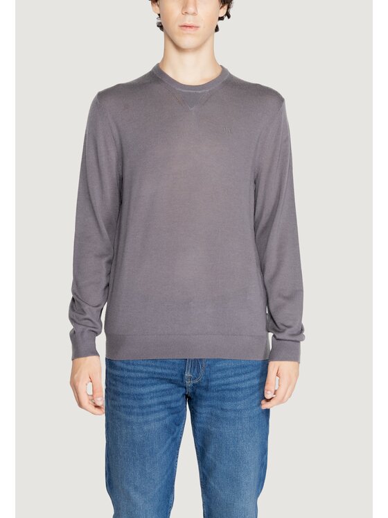 Armani Exchange Armani Exchange Sweter 8NZM3A ZM8AZ Szary To Fit