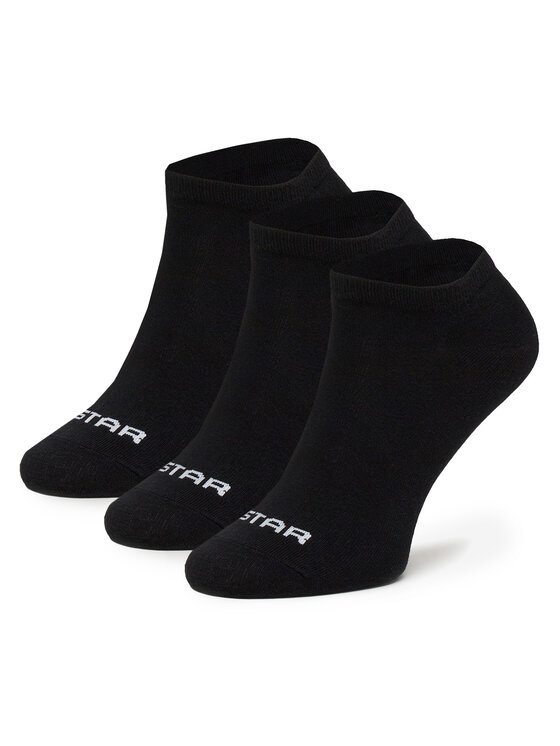 G-Star Raw Skarpety krótkie AS_G-STAR_S_136_SS25 (3-PACK) Czarny