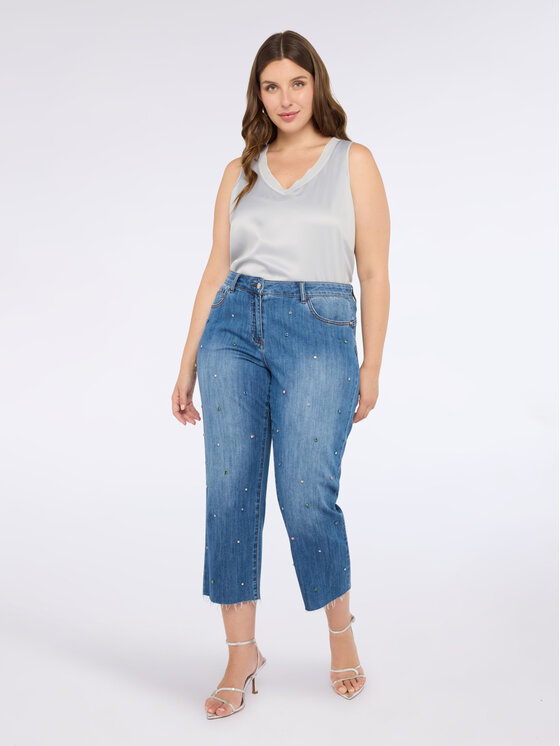 Fiorella Rubino Fiorella Rubino T-shirt G478L208554N003 Grigio Regular Fit