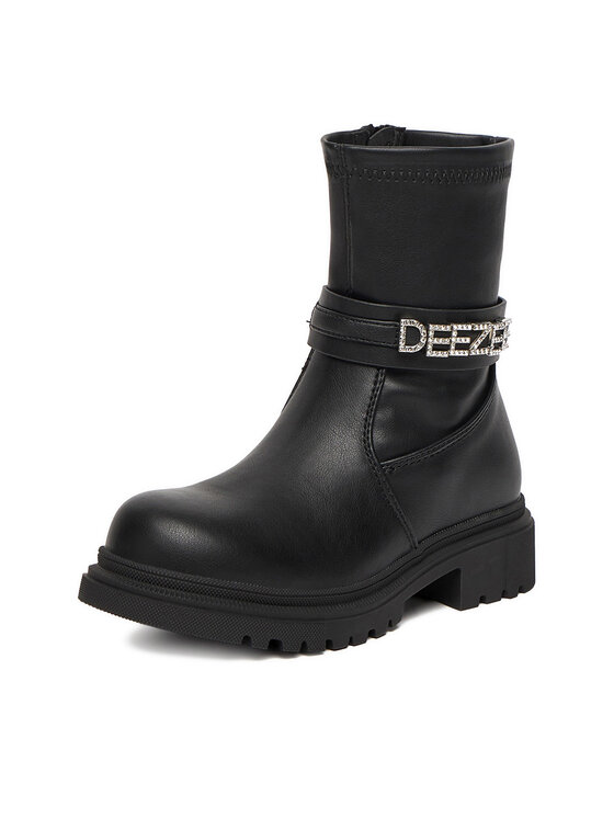 DeeZee DeeZee Bokacsizma CEO-CS5819-62 Fekete