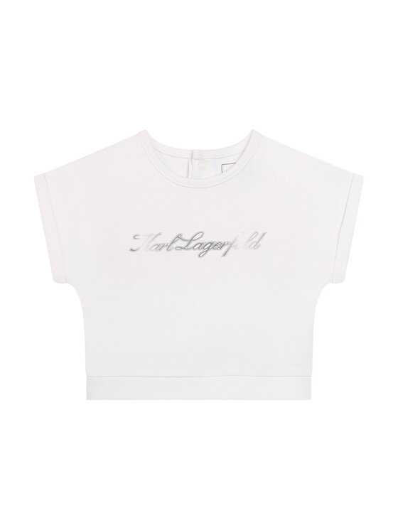 KARL LAGERFELD KARL LAGERFELD Σετ φόρμας z30125n48 Λευκό Regular Fit