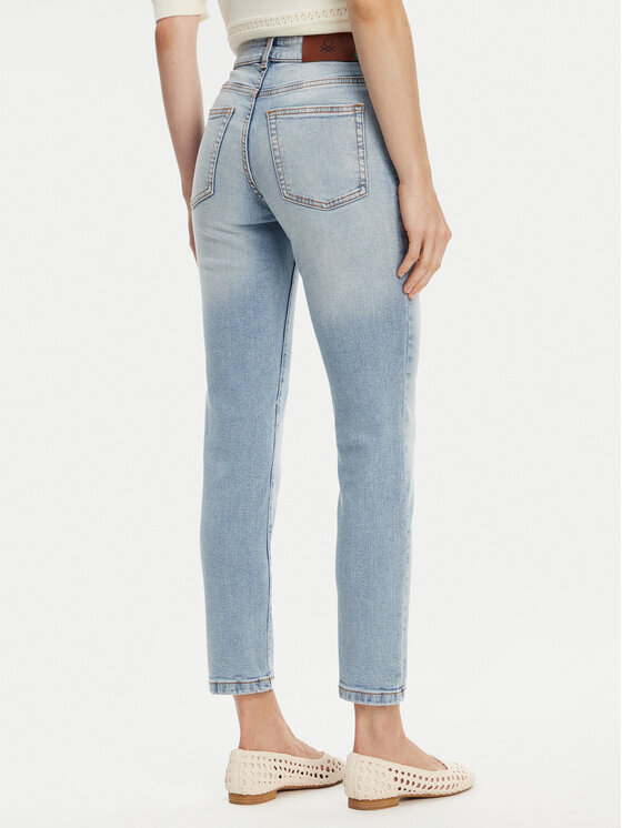United Colors Of Benetton United Colors Of Benetton Farmer 4OTADE00H Kék Slim Fit