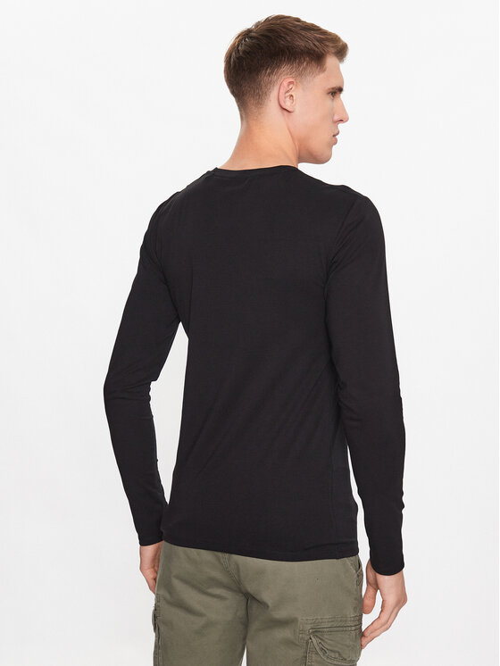 Guess Guess S dlouhým rukávem M2YI28 J1314 Černá Slim Fit
