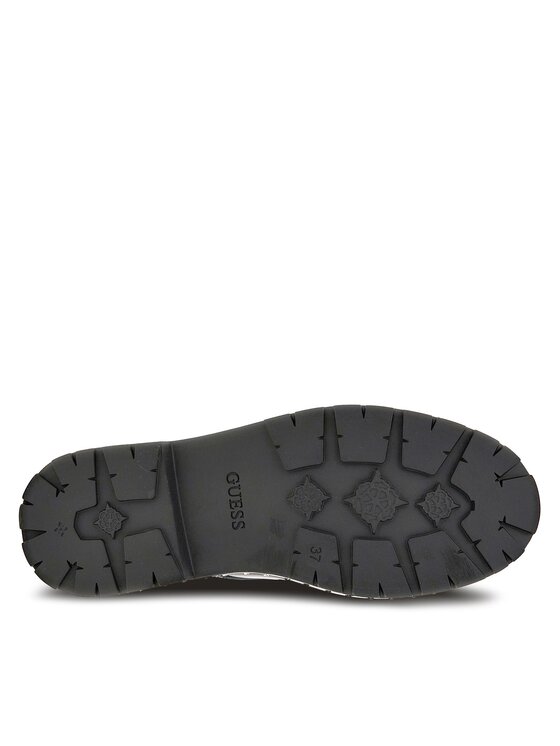 Guess Guess Šnurovacia obuv Joya FL7JYA LEA10 Čierna