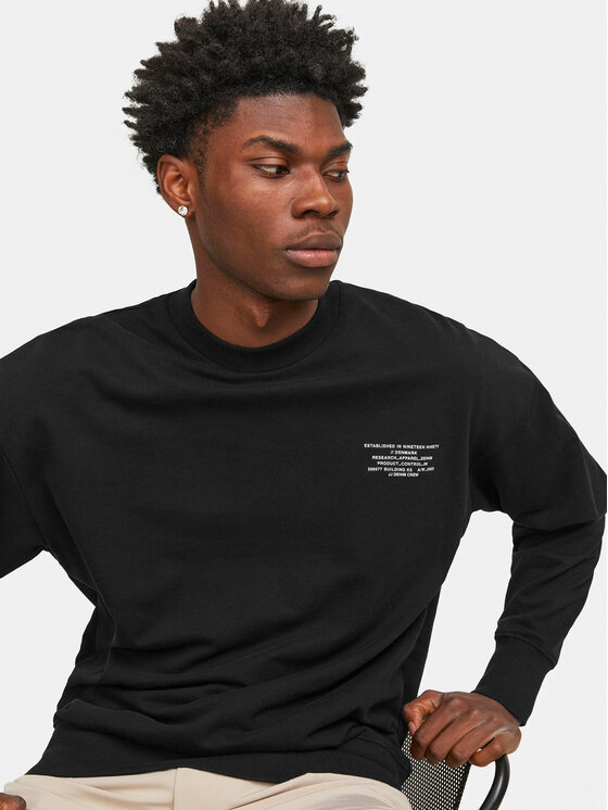 Jack&Jones Jack&Jones Džemperis Riley 12250647 Juoda Regular Fit
