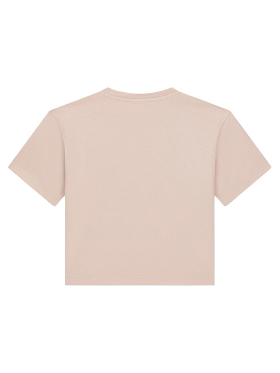 Guess Guess T-Shirt J6YI42 K5197 Różowy jasny Regular Fit