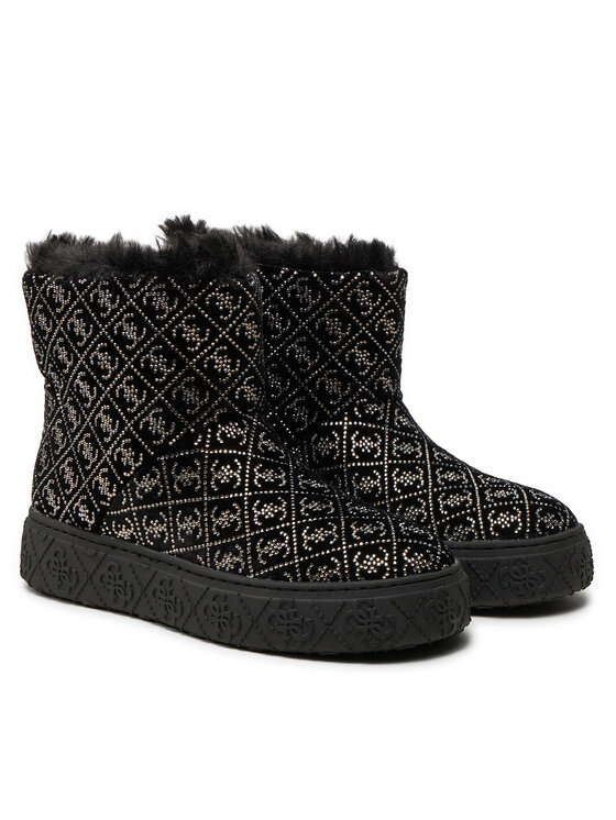 Guess Guess Sniego batai Unitie FLFUTI FAM10 Juoda