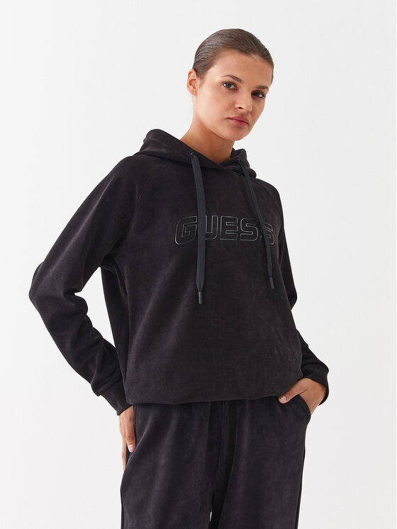 Guess Mikina Euphemia V2BQ01 KBC00 Čierna Regular Fit