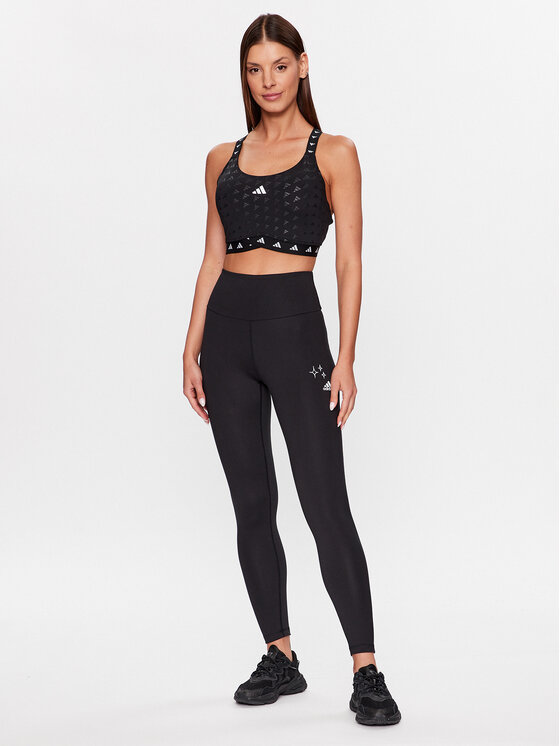 adidas adidas Спортивний бюстгальтер PowerImpact Luxe Training Medium-Support Bra HS7264 Чорний