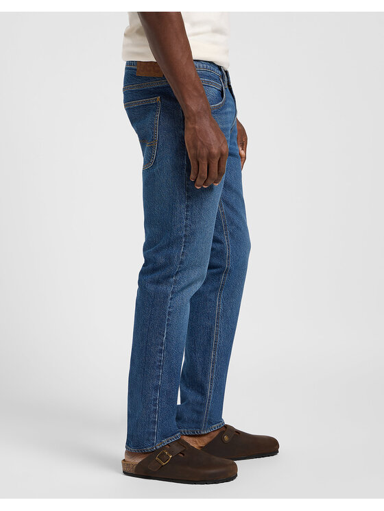 Lee Lee Jeansy LUKE Niebieski Slim Fit