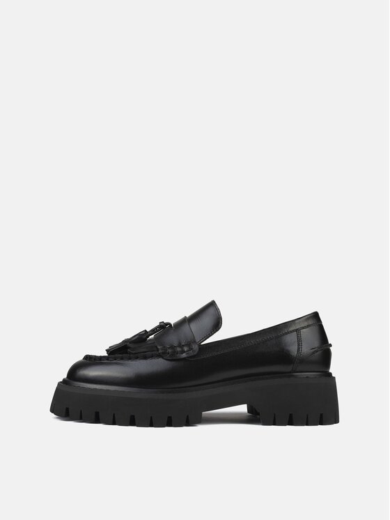 L37 L37 Loafersy SOMETHING GOOD Černá
