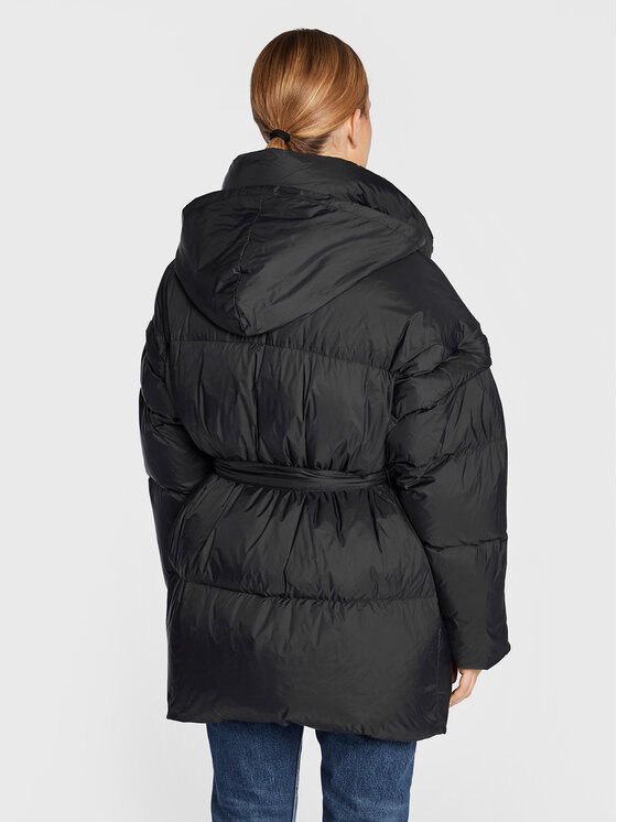 IRO IRO Pehelykabát Querra AR030 Fekete Regular Fit