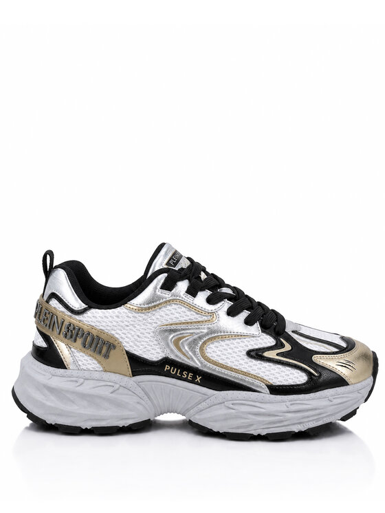 Plein Sport Plein Sport Sneakersy 31535 Srebrny