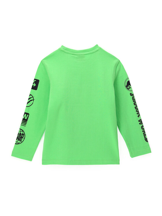 Original Marines Original Marines Hosszú ujjú JURASSIC WORLD DCAV2628B Zöld Regular Fit