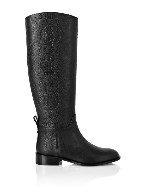 PHILIPP PLEIN PHILIPP PLEIN Kozaki 23829 Czarny