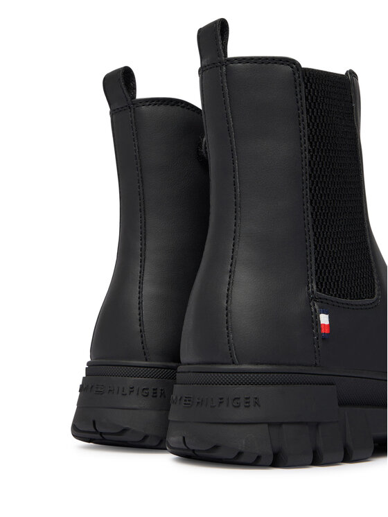 Tommy Hilfiger Tommy Hilfiger Škornji T3X5-35295-1355 M Črna