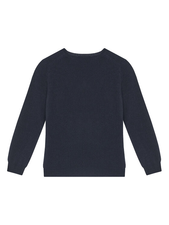 United Colors Of Benetton United Colors Of Benetton Svetr 106WC108R Tmavomodrá Regular Fit