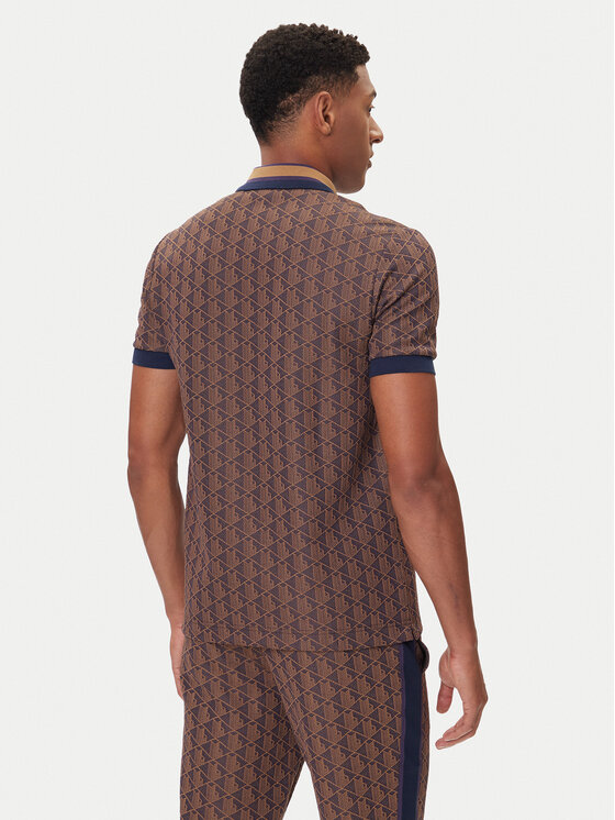 Lacoste Lacoste Поло DH1417 Коричневий Regular Fit