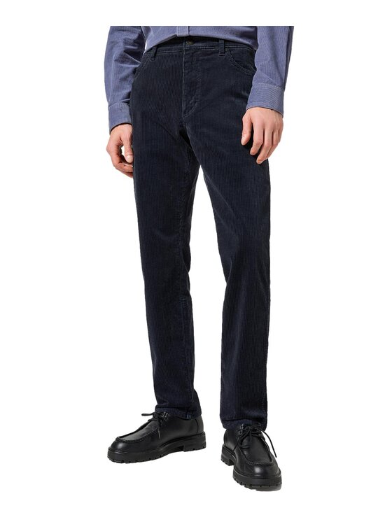 Wrangler Wrangler Pantaloni di tessuto 112356784 Blu scuro Regular Fit