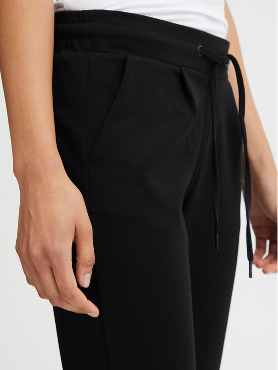 ICHI ICHI Pantaloni di tessuto 20104757 Nero Slim Fit