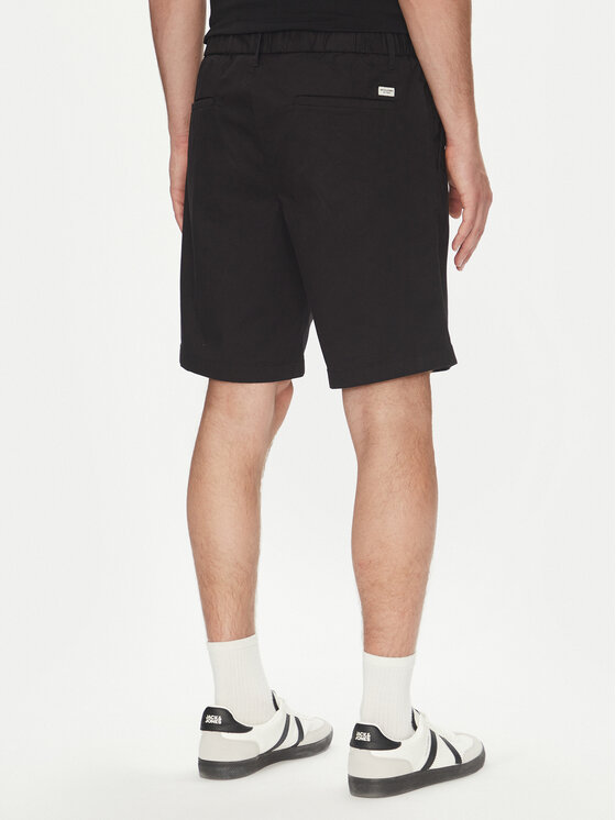 Jack&Jones Jack&Jones Kratke hlače iz tkanine Jaiden 12274983 Črna Relaxed Fit