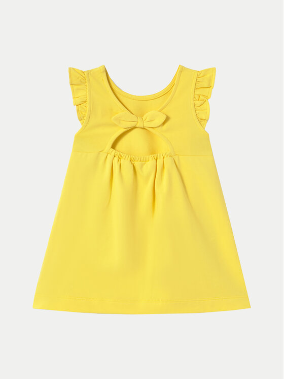 Mayoral Mayoral Rochie de vară 1927 Galben Regular Fit