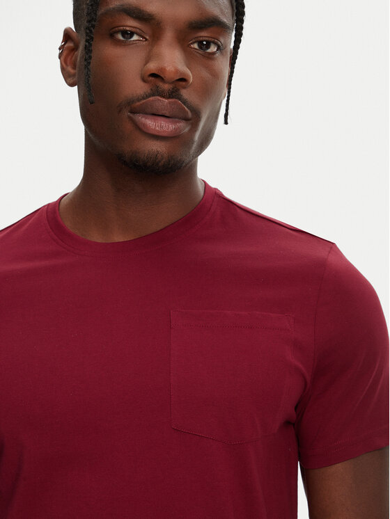 Robe di Kappa Robe di Kappa T-krekls Dorel 64131EW Bordo Regular Fit