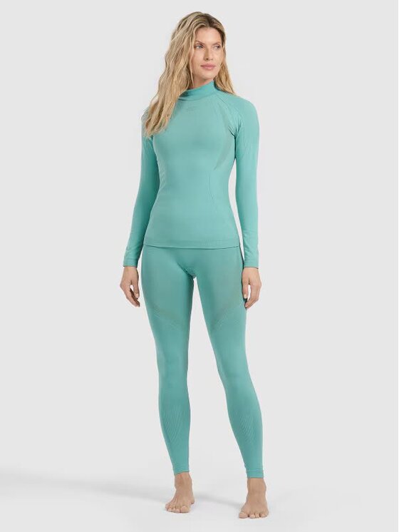 4F 4F Set di biancheria intima termica 4FWAW25USEAF216-46S-M/L_4FWAW25USEAF217-46S Verde