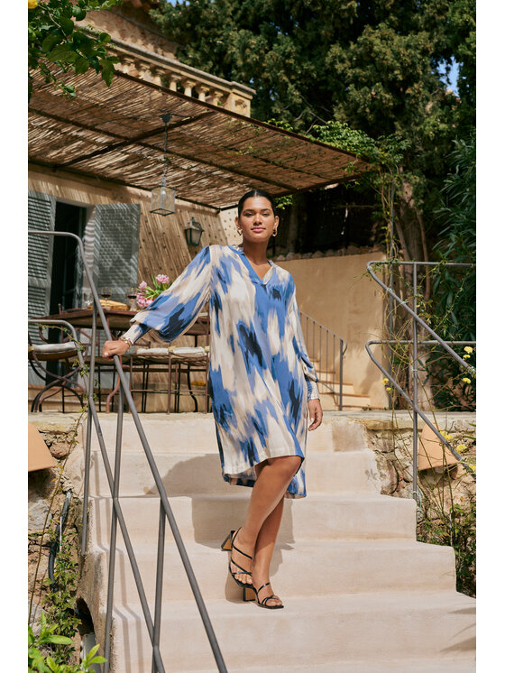 Kaffe Kaffe Rochie tip cămașă Beathe 10508899 Albastru Relaxed Fit