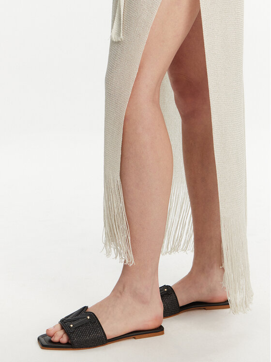 Max Mara Beachwear Max Mara Beachwear Kimono Zarelia 2516691029 Beżowy Relaxed Fit